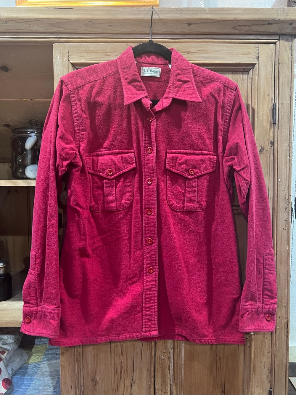 L.L. Bean Vintage Flannel Button Down Shirt